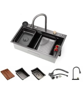 سینک-آبشاری-ساده-دودی-سایز-46×75