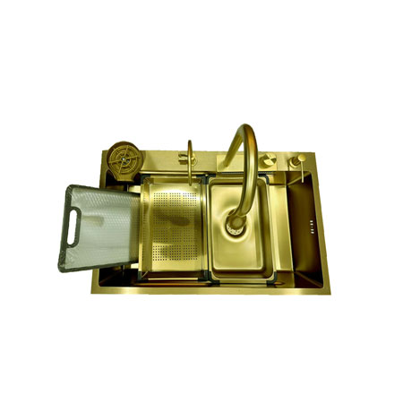سینک-پیانویی-آبشاری-طلایی-سایز-75