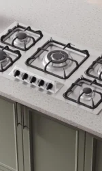 اجاق استیل پنج شعله قیمت مناسب شرکت ای ال کن